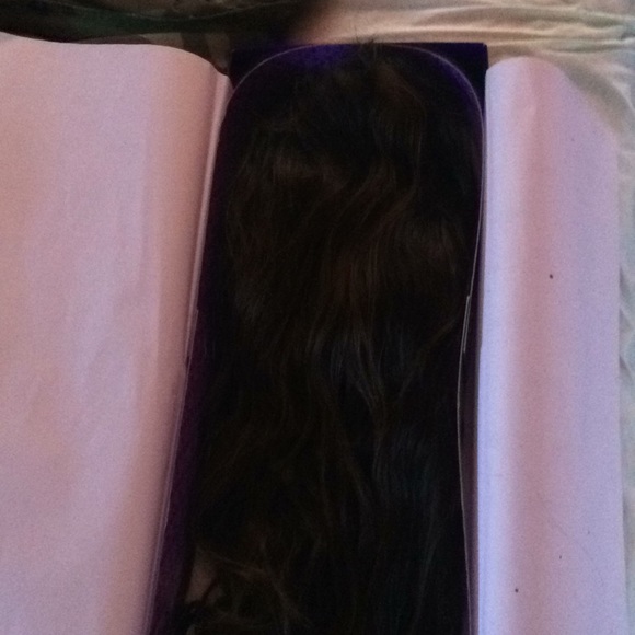 Lace front wig